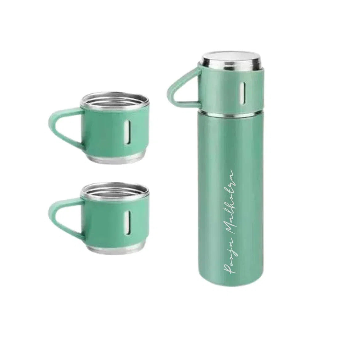 Customized gift】Ceramic flip-top thermos cup/ceramic thermos