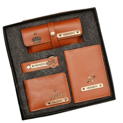 2 in 1 - Sprezzatura Leather Gift Box| Mens Gift Set | Gift Idea for a Man  - COMBO SET, GIFT SET, Men's Gift Set MANDILAX | Online Mens Jewelry Store  Lagos | Iced Out and customized Jewelry